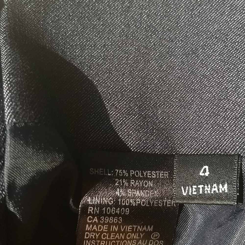 NWT Tahari Denim Pencil Dress Skirt -Size 4 - Picture 4 of 5